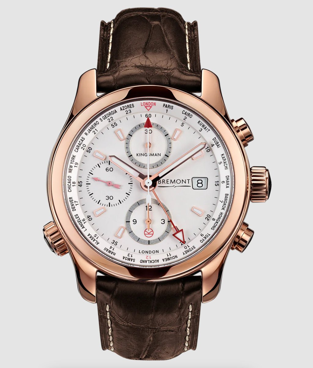 Bremont Special Edition Kingsman özel üretim kol saati detay görünümü