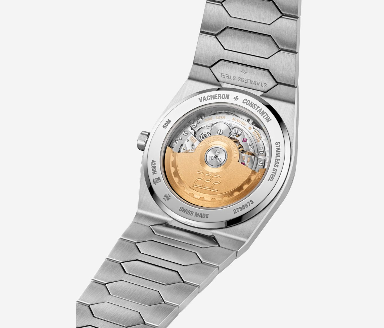 Vacheron Constantin 222 çelik kasa entegre bilezik spor saat