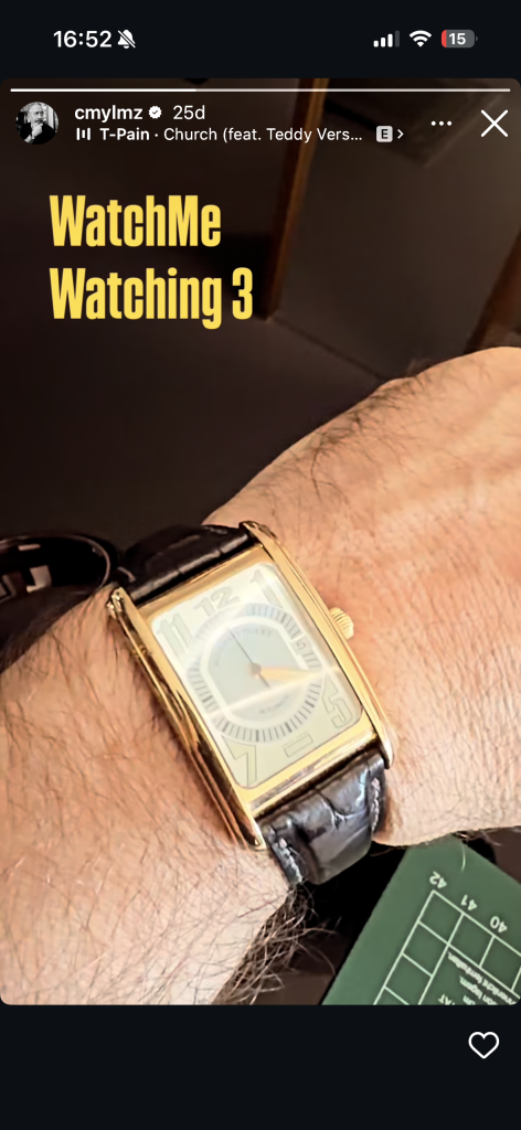 Cem Yılmaz'ın taktığı Audemars Piguet – Edward Piguet