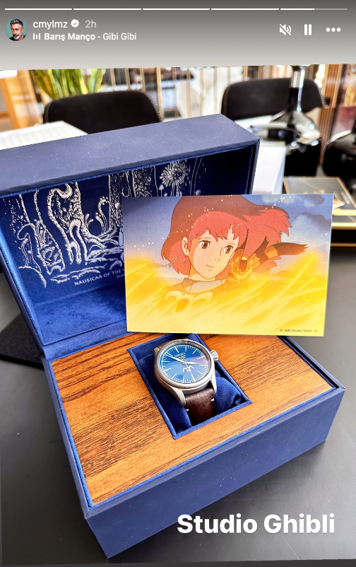 Cem Yılmaz'ın taktığı Seiko Presage SPB437J Limited Edition