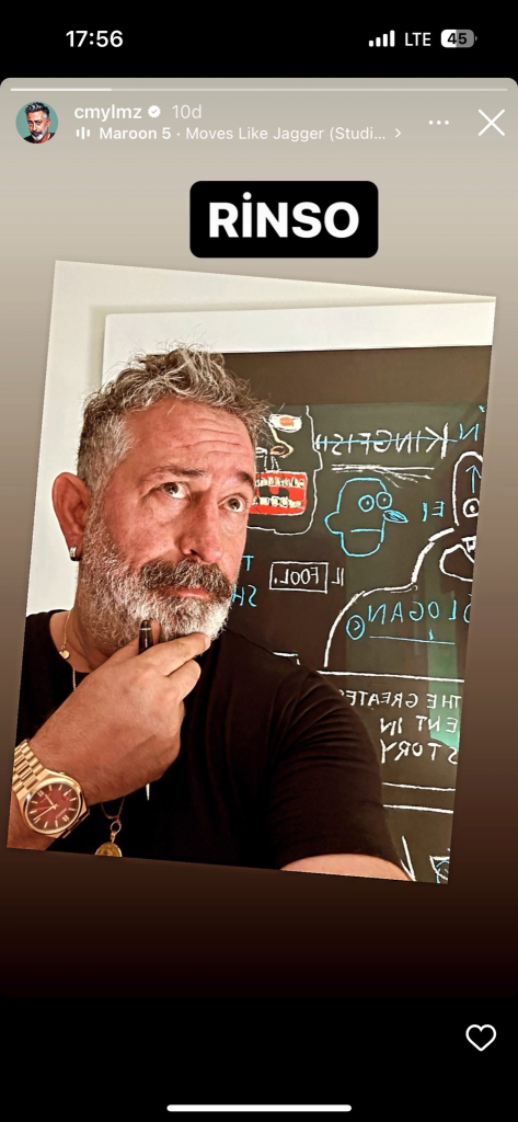 Cem Yılmaz'ın taktığı Citizen Tsuyosa