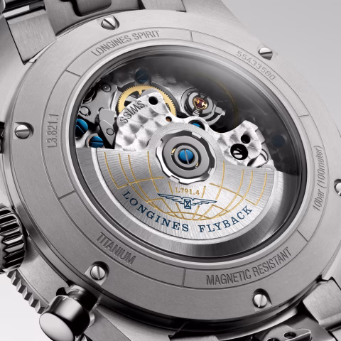 Longines Spirit Flyback Chronograph Movement Caseback