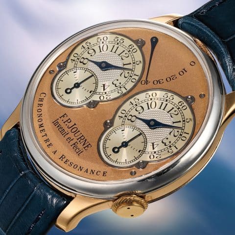 F.P. Journe Chronomètre à Résonance “Souscription, No. 007” Dial