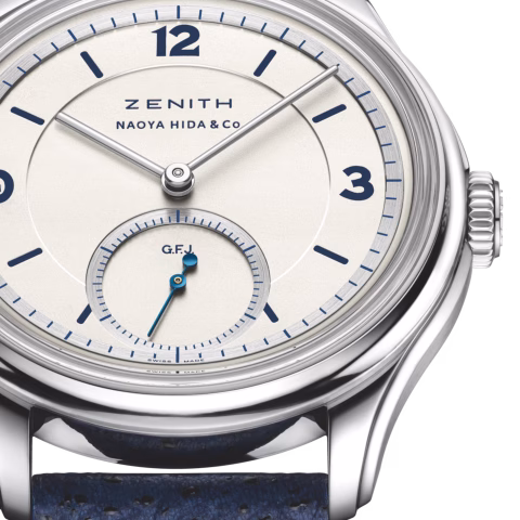 Zenith GFJ Calibre 135 - Naoya Hida 特写