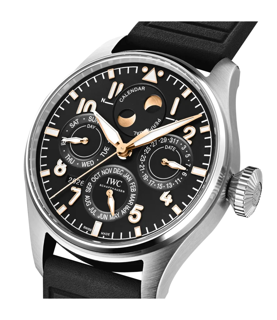 IWC Big Pilot Mercedes Benz 140 Years Watch Side View