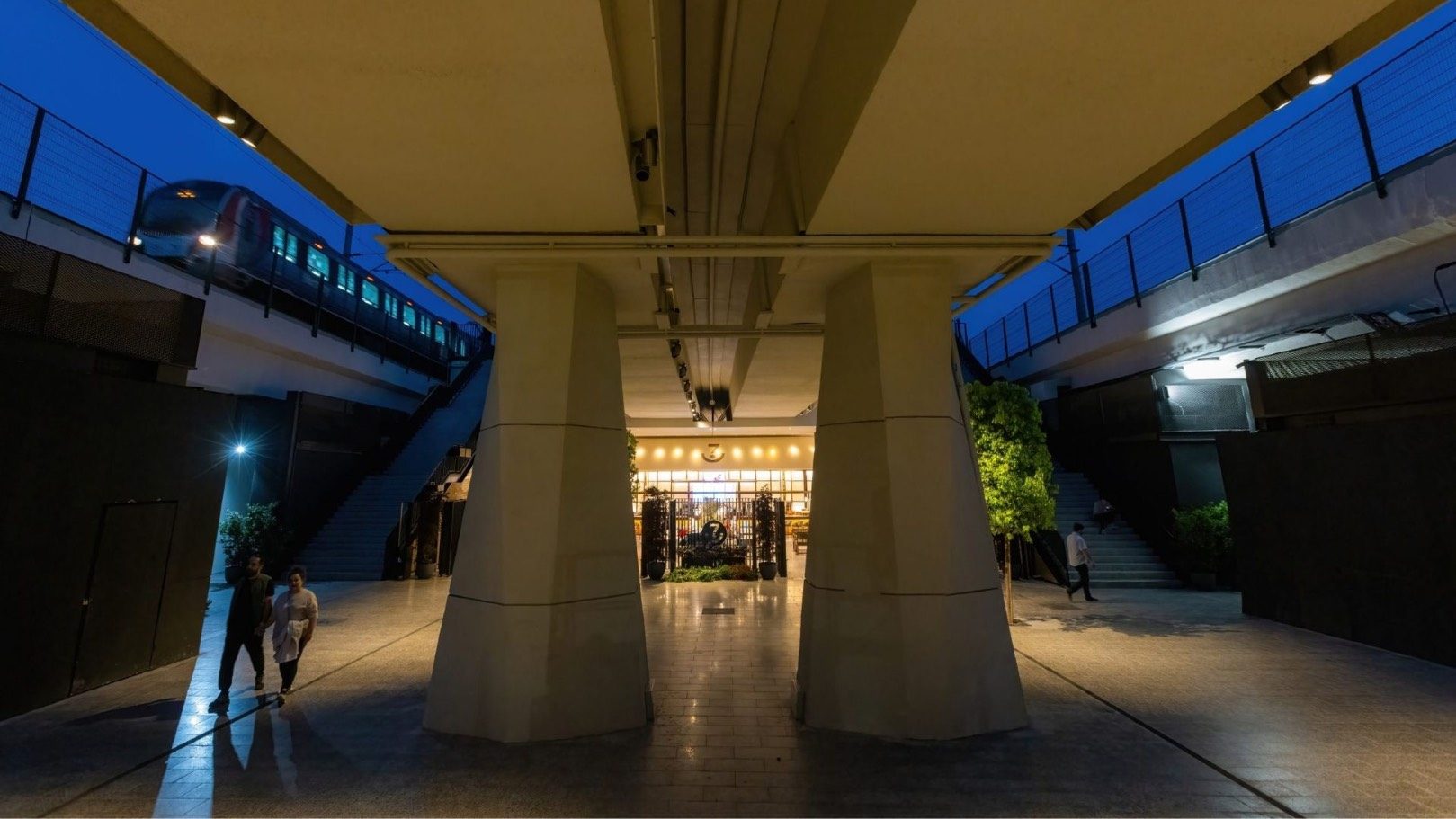 QNB Terminal Kadıköy Platform giriş alanı