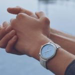 Parmigiani Fleurier Toric Petite Seconde Platinum Morning Blue bilekte