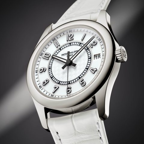 Patek Philippe Calatrava 7007G-010 beyaz kadranlı Milano 2026 modeli