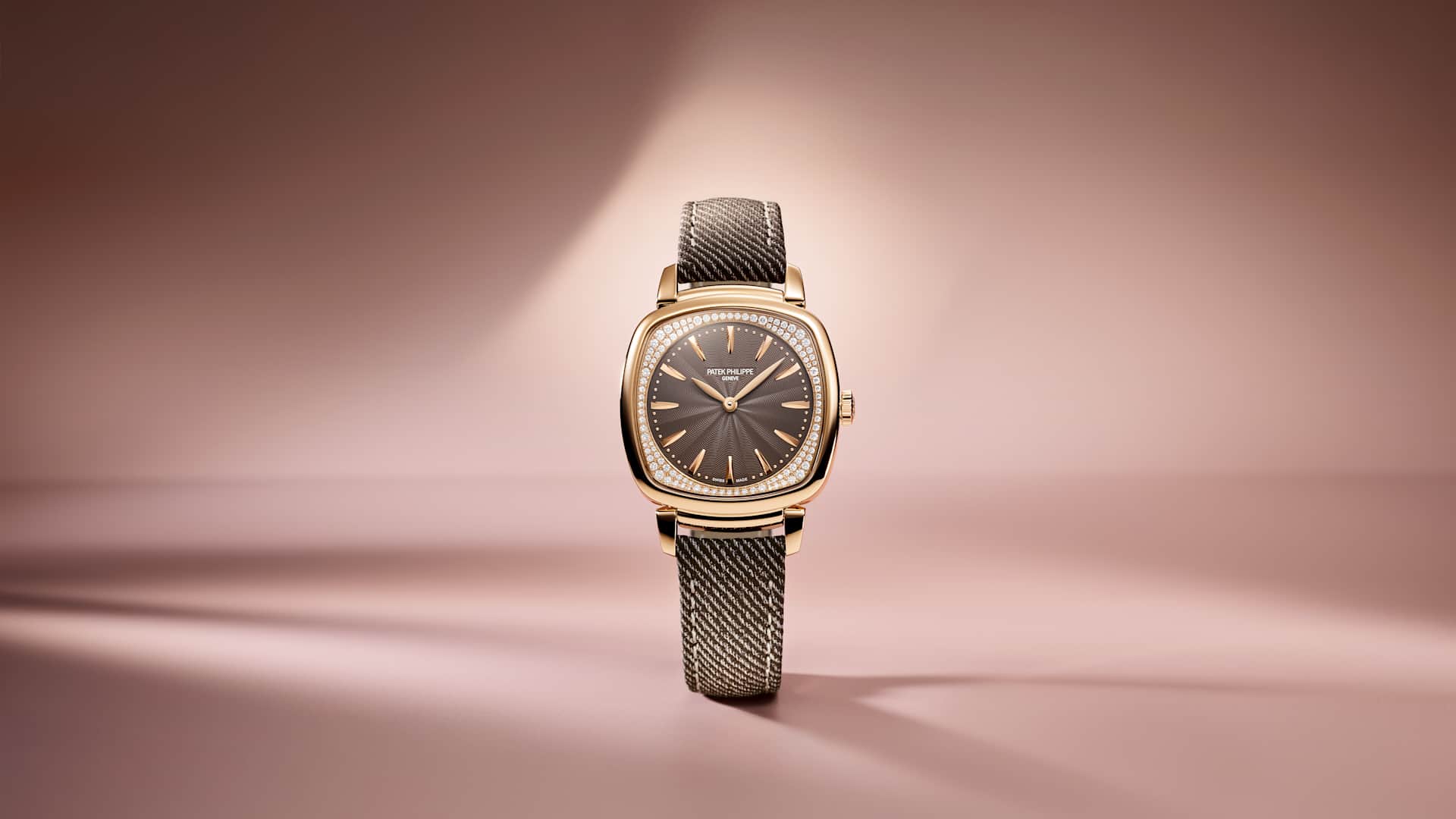 Patek Philippe Gondolo Ladies First 7043R-001 pembe altın ve kestane kadran