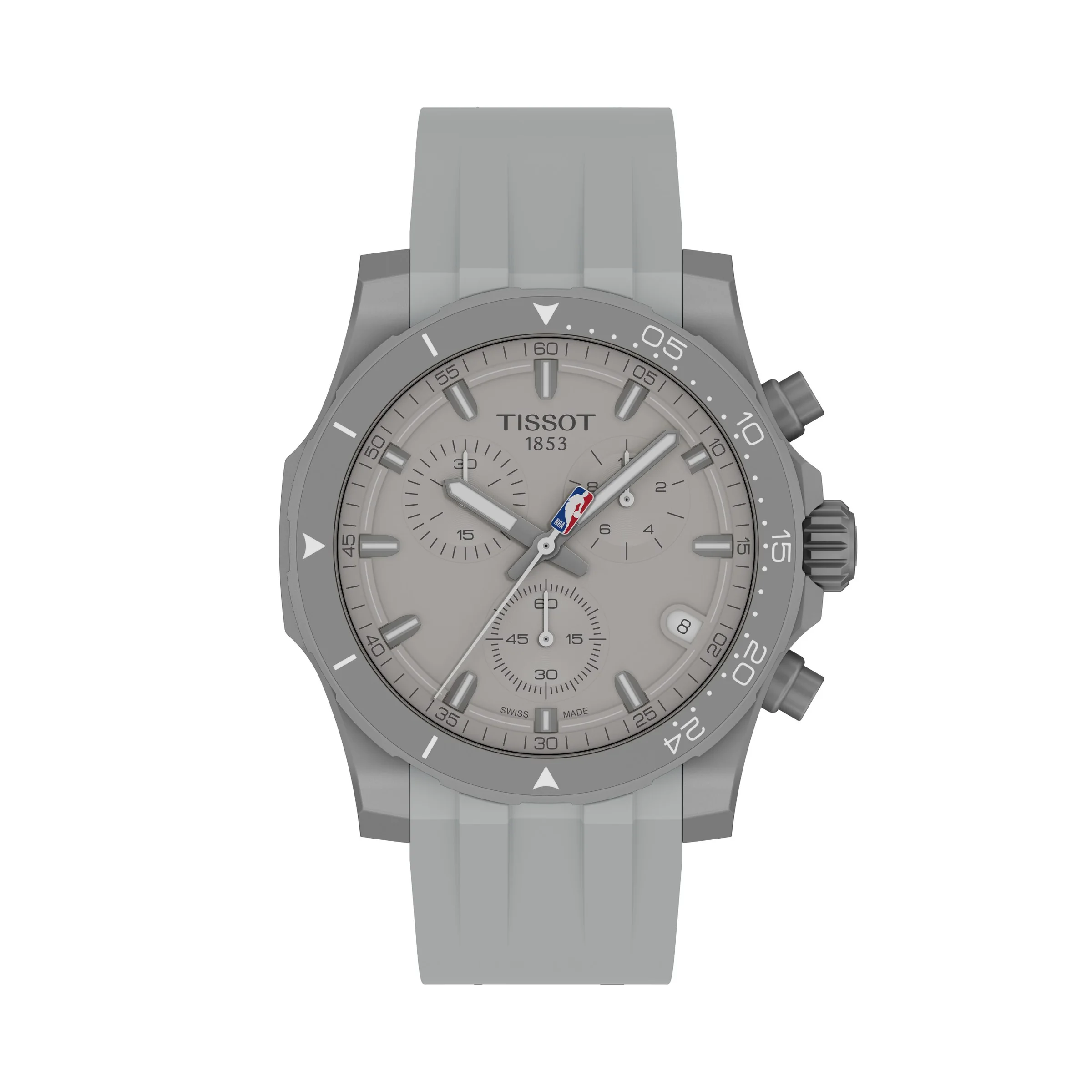Tissot Supersport NBA 2026 T125.417.17.031.00 önden görünüm